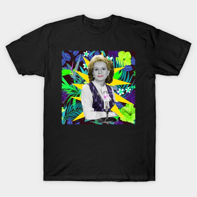 Barbara Walters T-Shirt by austyndelugoart